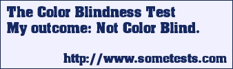 The Color Blindness Test